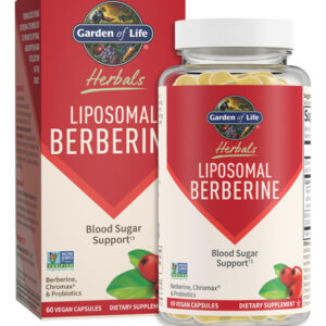 Suplemento Lipossomal Berberina E Cromo Garden Of Life
