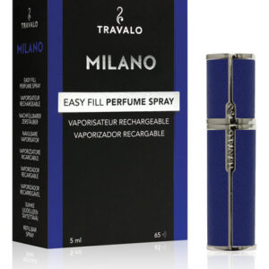 Atomizador De Perfume Travalo Milano U-change System 5ml Azu