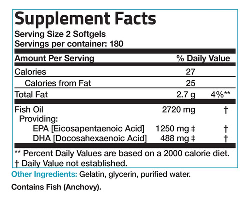 Óleo De Pescado Bronson Omega 3 Tripla Força 2720 Mg 19 - Imagem 8