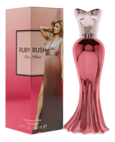 Ruby Rush By Paris Hilton Para Mulheres - Spray Edp De 3,4 O