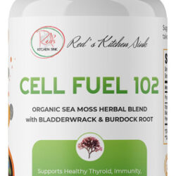 Suplemento Red&quots Kitchen Sink Cell Fuel 102 Sea Moss Capsule