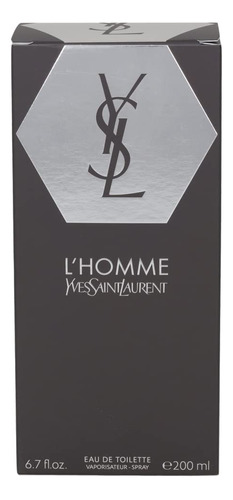 Perfume Yves Saint Laurent L'homme Eau De Toilette 200ml For - Imagem 3