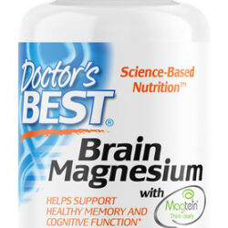 Suplemento Doctor's Best Brain Magnesium 90 Cápsulas Vegetai