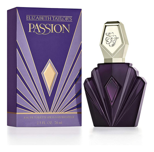 Perfume Elizabeth Taylor Passion Eau De Toilette 75ml For Wo - Imagem 2