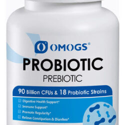 Suplemento Probiótico Omogs 90 Bilhões De Cfus 18 Cepas 90 T