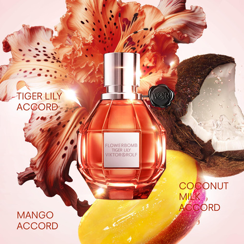 Perfume Viktor&rolf Flowerbomb Tiger Lily Eau De Parfum 100m - Imagem 2