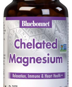 Suplemento Bluebonnet Nutrition Albion Quelated Magnesium 20