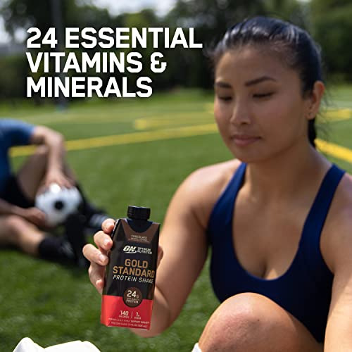 Shake De Proteína Optimum Nutrition Gold Standard 24g 325ml - Imagem 6