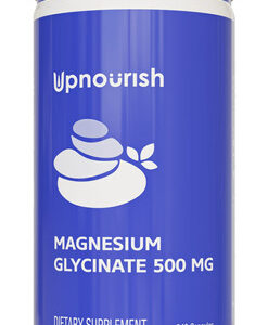 Suplemento De Glicinato De Magnésio Quelatado Upnourish, 500