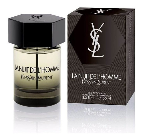 Yves Saint Laurent La Nuit de l"Homme EDT 60ml para masculino - Imagem 4