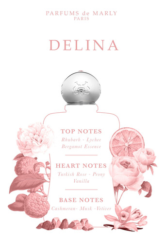 Perfume Parfums De Marly Delina 75ml Para Mulheres - Imagem 3