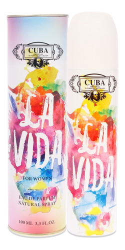 La Vida By Cuba Para Mulheres - 3,3 Oz Edp Spray