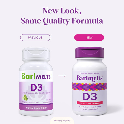 Suplemento Barimelts D3 90 Comprimidos De Fusão Rápida - Imagem 2