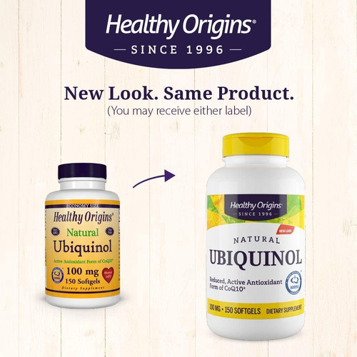 Suplemento Healthy Origins Ubiquinol 100mg Kaneka Qh 150 Sof - Imagem 4