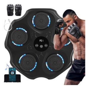Máquina De Boxe Musical Oycevila Aprimorada Com Luvas Blueto