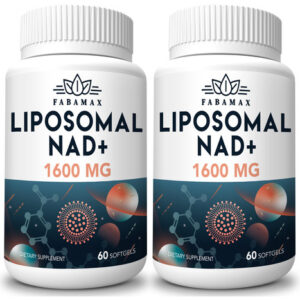 Suplemento Fabamax Liposomal Nad 1600mg 120 Cápsulas Gelatin