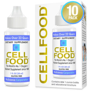 Suplemento Cellfood Liquid Concentrate 30ml, Pacote Com 10
