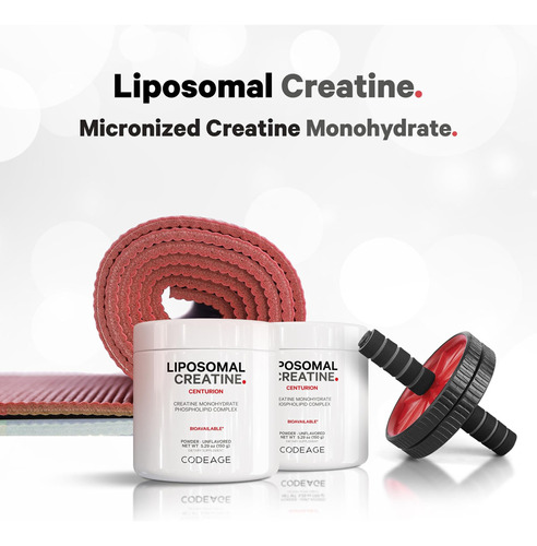 Suplemento Codeage Creatina Lipossomal Monohidratada 5000mg - Imagem 6