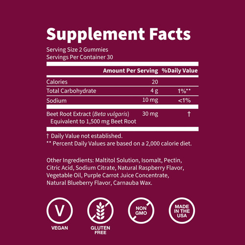 Suplemento De Goma De Raiz De Beterraba Wellpath 1500 Mg Pa - Imagem 5