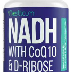 Suplemento Aesticum Nadh 50 Mg + Coq10 200 Mg + D-ribosa 150