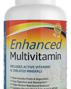 Multivitamínico Divine Health Enhanced 120 Cápsulas Vegetais