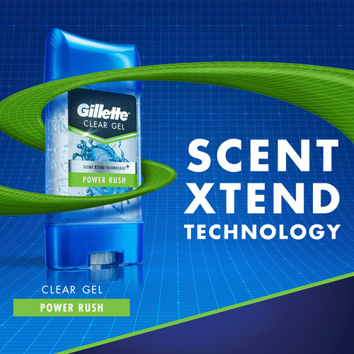 Antitranspirante/desodorante Gillette Clear Gel Power Rush 1 - Imagem 6