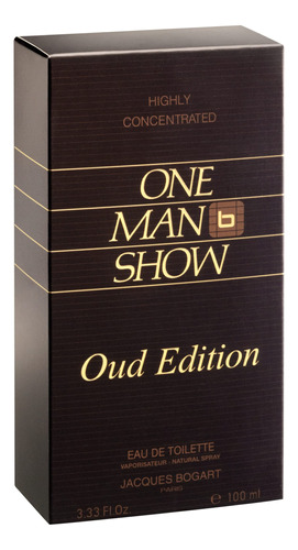 Perfume Jacques Bogart One Man Show Eau De Toilette 100ml Fo - Imagem 2