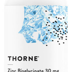 Suplemento Bisglicinato De Zinco Thorne 30 Mg 60 Cápsulas