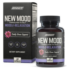Suplemento Onnit New Mood Stress Relief Sleep Support 30 Ct