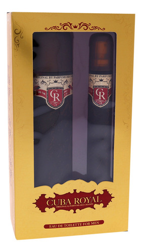 Conjunto Cuba Royal - Spray Edt 3.4 Oz & Spray Edt 1.2 Oz
