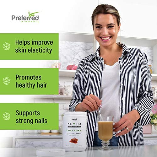 Proteína De Colágeno Ceto Em Pó Com Óleo Mct Keto E Paleo F - Imagem 3