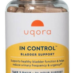 Suplemento De Suporte Da Bexiga Uqora In Control 60 Cápsulas