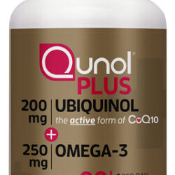 Suplemento Qunol Plus Ubiquinol Coq10 200 Mg Com 250 Mg De Ô