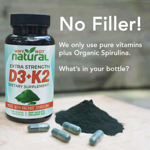 Suplemento: Por Que Não Vitamina D3 K2 Natural 10000 Ui Com - Imagem 6