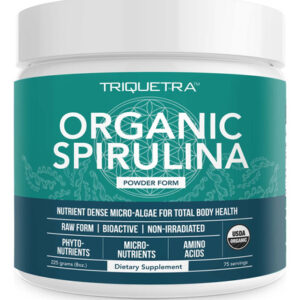 Espirulina Em Pó Triquetra Health Organic Parry® Spirulina