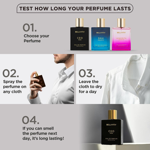 Perfume Bella Vita Luxury Ceo Man Eau De Parfum 100ml For Me - Imagem 7