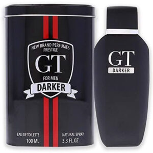 Nova Marca Perfumes Gt Darker Edt Spray Masculino 3.3 Oz