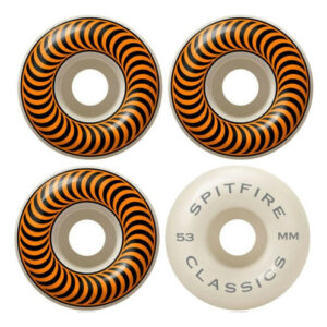 Rodas De Skate Spitfire Classic Series 53 Mm, Conjunto De 4