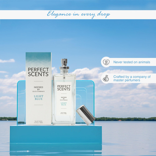 Perfume Perfect Scents Fragrâncias Inspiradas Em D&g Light B - Imagem 6