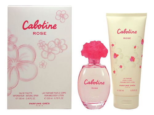 Conjunto De Presentes Perfume Parfums Gres Cabotine Rose 100