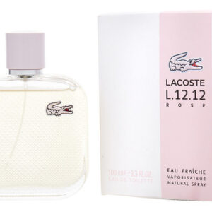 Perfume Lacoste L.12.12 Rose Eau Fraiche Edt 100ml Para Mulh