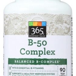 365 Valor Diário, Complexo B &quot 50, 90 Ct, Embalagem Pode Var