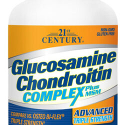 Suplemento De Glucosamina E Condroitina 80 Do Século 21 (tab