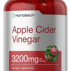 Suplemento De Vinagre De Maçã Horbaach 3200 Mg 180 Comprimid