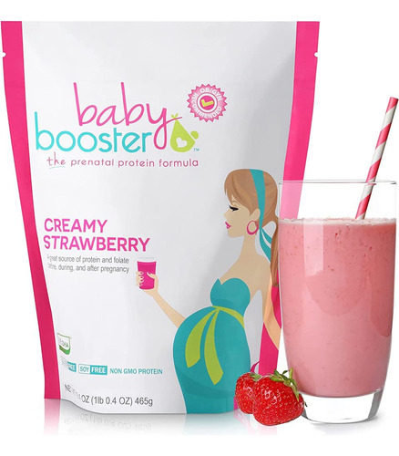 Suplemento Vitamínico Pré-natal Baby Booster Cremoso De Mora