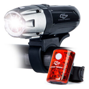 Conjunto De Luzes De Bicicleta Recarregáveis Usb Ultra Brigh