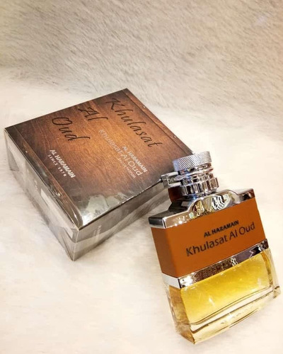Perfume De Colônia Al Haramain Khulasat Al Oud 100ml Para Ho - Imagem 4