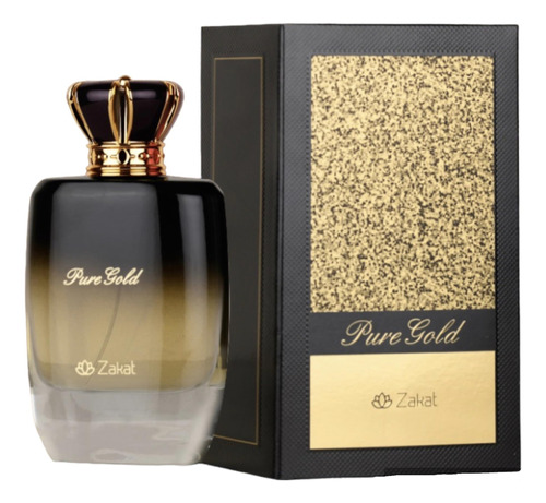 Perfume Zakat Pure Gold Eau De Parfum 100ml 80% Vol For Wome