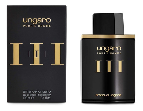 Emanuel Ungaro L"Homme III EDT 100ml para masculino - Imagem 3