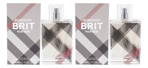 Perfume Burberry Brit Burberry Women Eau De Parfum 50ml X 2